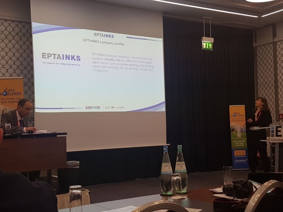 EPTAINKS at GlassPrint2017